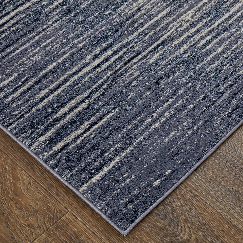 Indio Modern Gradient & Ombre, Blue/Gray/Ivory, 2'-10" x 7'-10" Runner