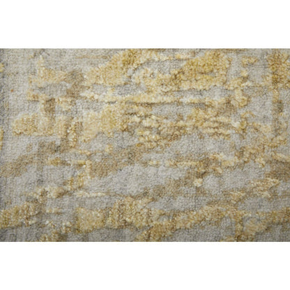 Eastfield Modern Abstract, Yellow/Ivory/Gold, 8' x 10' Area Rug