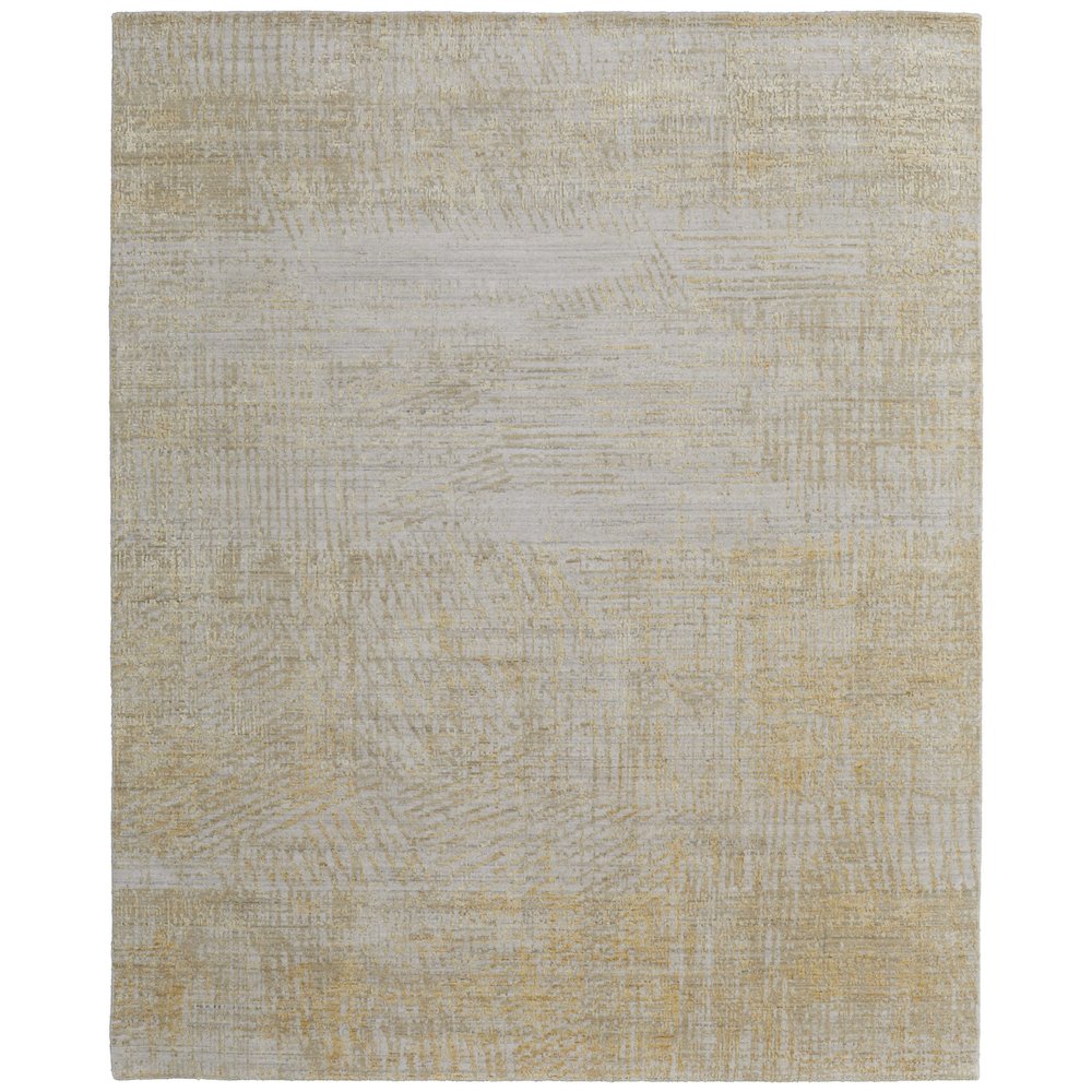 Eastfield Modern Abstract, Yellow/Ivory/Gold, 8' x 10' Area Rug