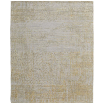 Eastfield Modern Abstract, Yellow/Ivory/Gold, 8' x 10' Area Rug