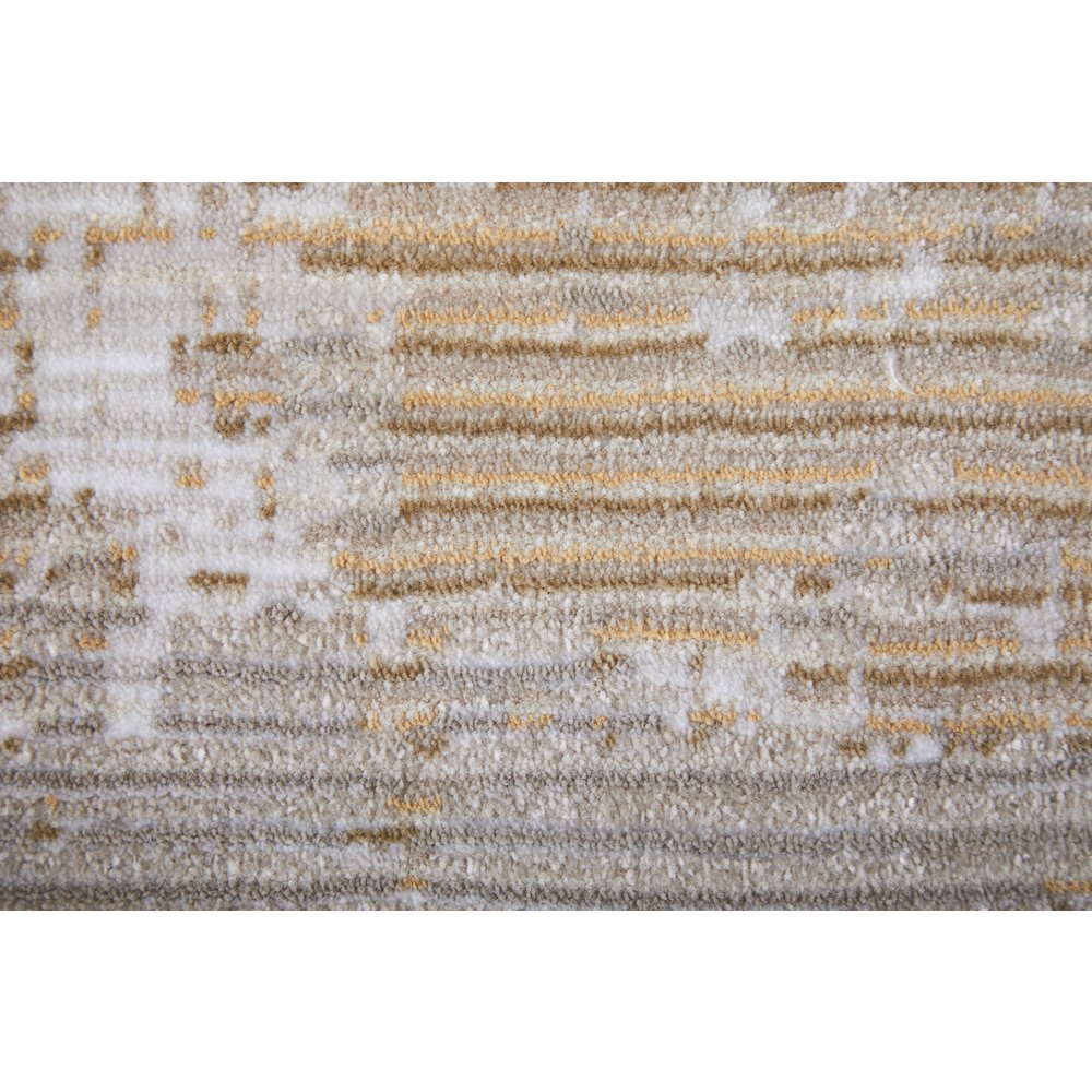 Sonora Modern Abstract, Gray/Ivory/Brown, 5' x 7'-6" Area Rug