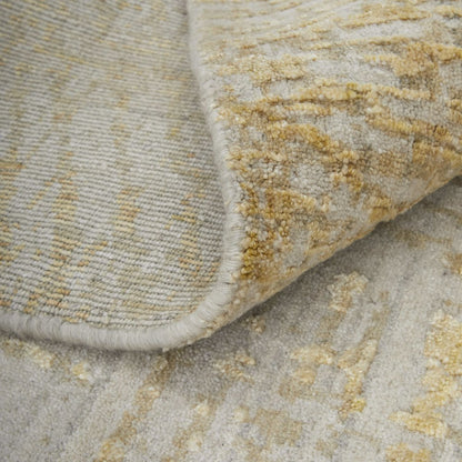 Eastfield Modern Abstract, Yellow/Ivory/Gold, 8' x 10' Area Rug