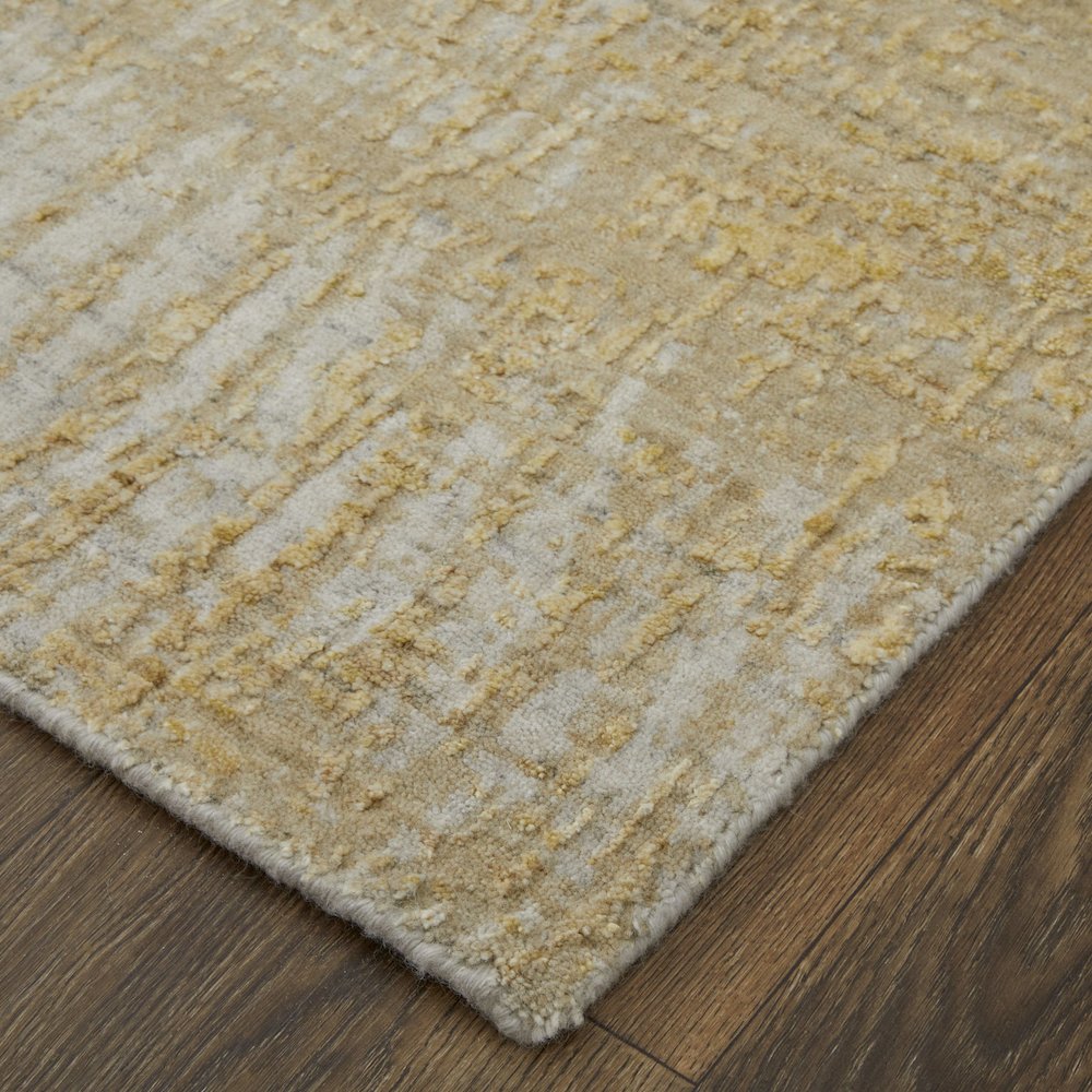 Eastfield Modern Abstract, Yellow/Ivory/Gold, 8' x 10' Area Rug
