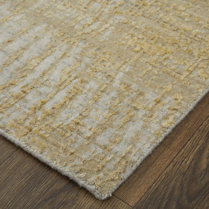 Eastfield Modern Abstract, Yellow/Ivory/Gold, 8' x 10' Area Rug