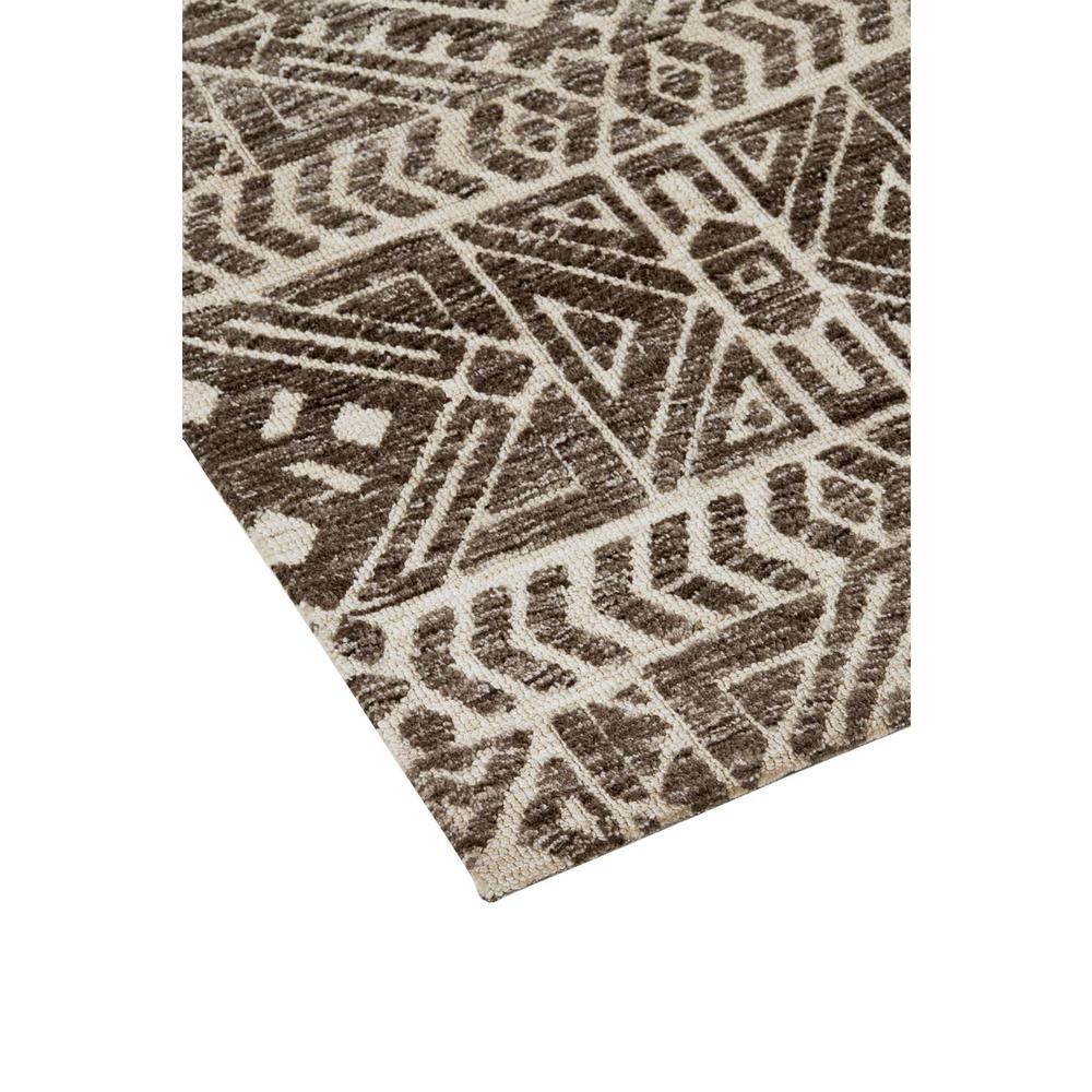 Colton Modern Mid-century Tribal Rug, Brown/Charcoal Gray, 8ft x 10ft Area Rug, 8748627FCHL000F00