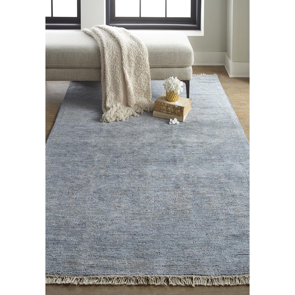 Caldwell Vintage Space Dyed Wool Rug, Classic Blue/Beige, 5ft x 7ft - 6in Area Rug, 8798804FBLU000E70