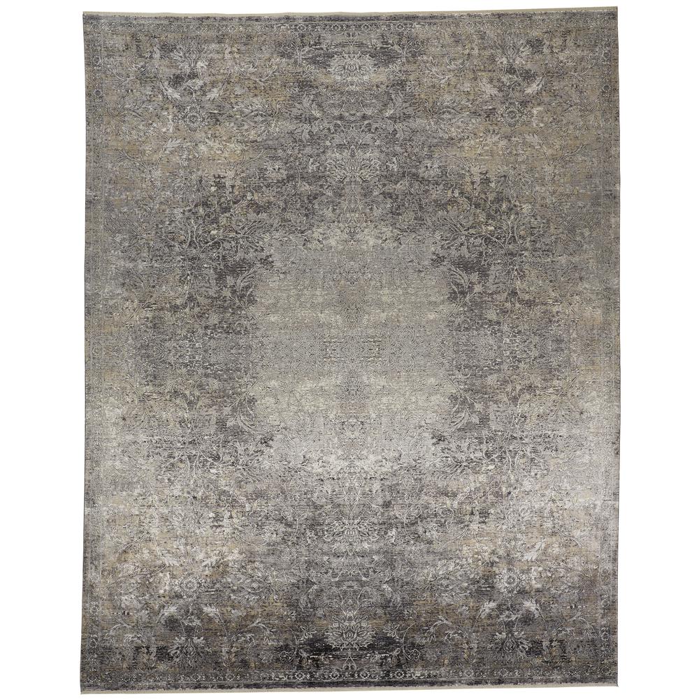 Sarrant Vintage Space-Dyed Rug, Stone Gray, 5ft x 7ft - 2in Area Rug, 9193964FSTN000E83