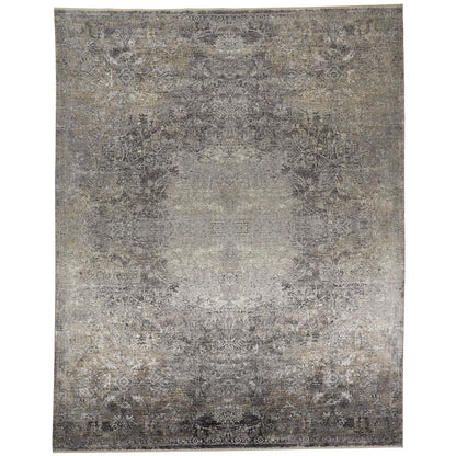 Sarrant Vintage Space-Dyed Rug, Stone Gray, 5ft x 7ft - 2in Area Rug, 9193964FSTN000E83