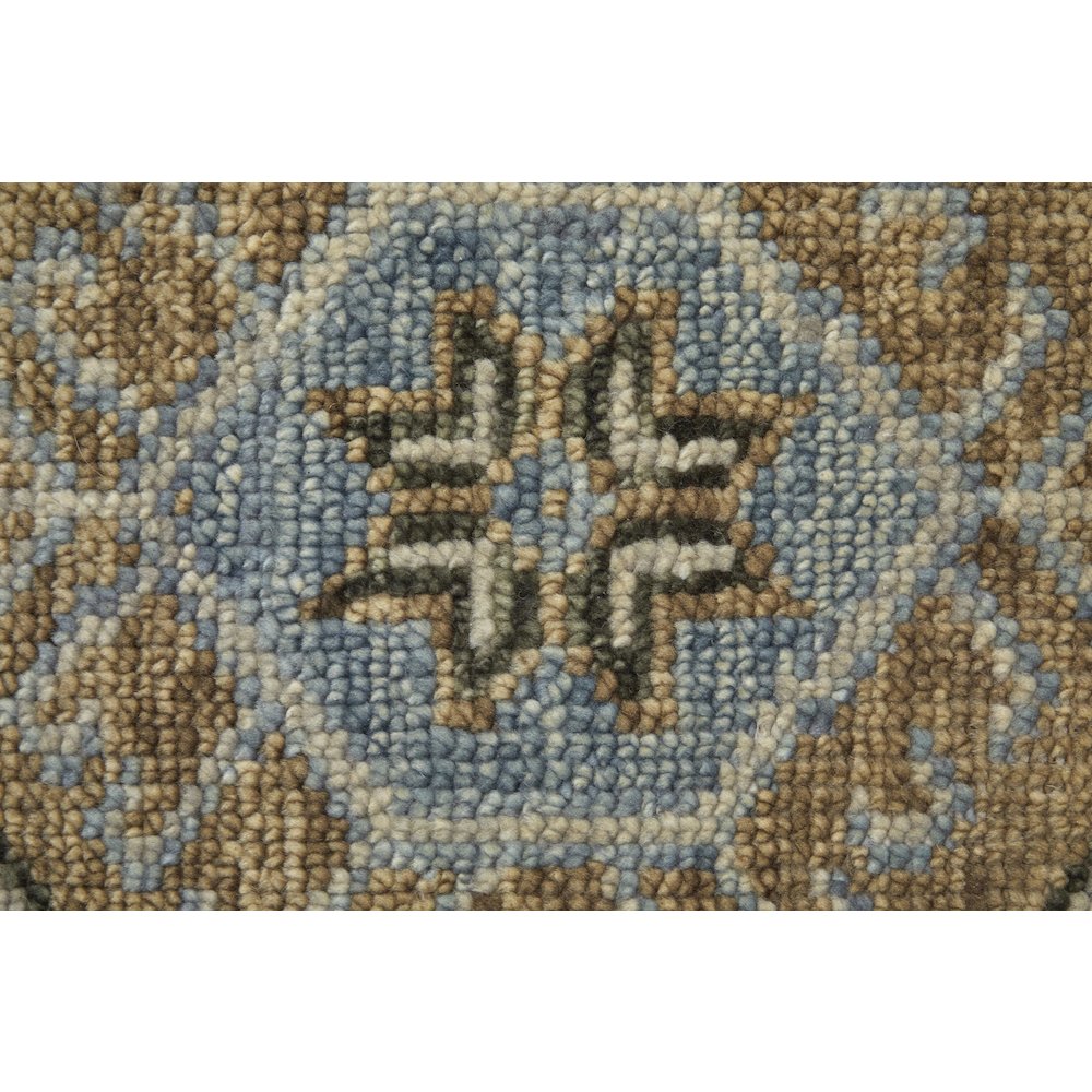 Fillmore Traditional Medallion, Blue/Green, 9' x 12' Area Rug