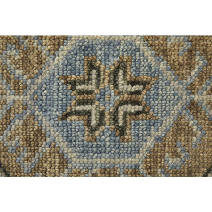 Fillmore Traditional Medallion, Blue/Green, 9' x 12' Area Rug