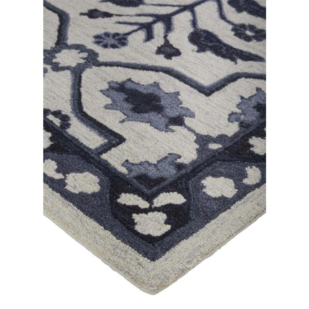 Fallon Rustic Farmhouse Rug, Flora/Fauna, Warm Dark Gray, 5ft x 8ft Area Rug, FLN8839FIVY000E10
