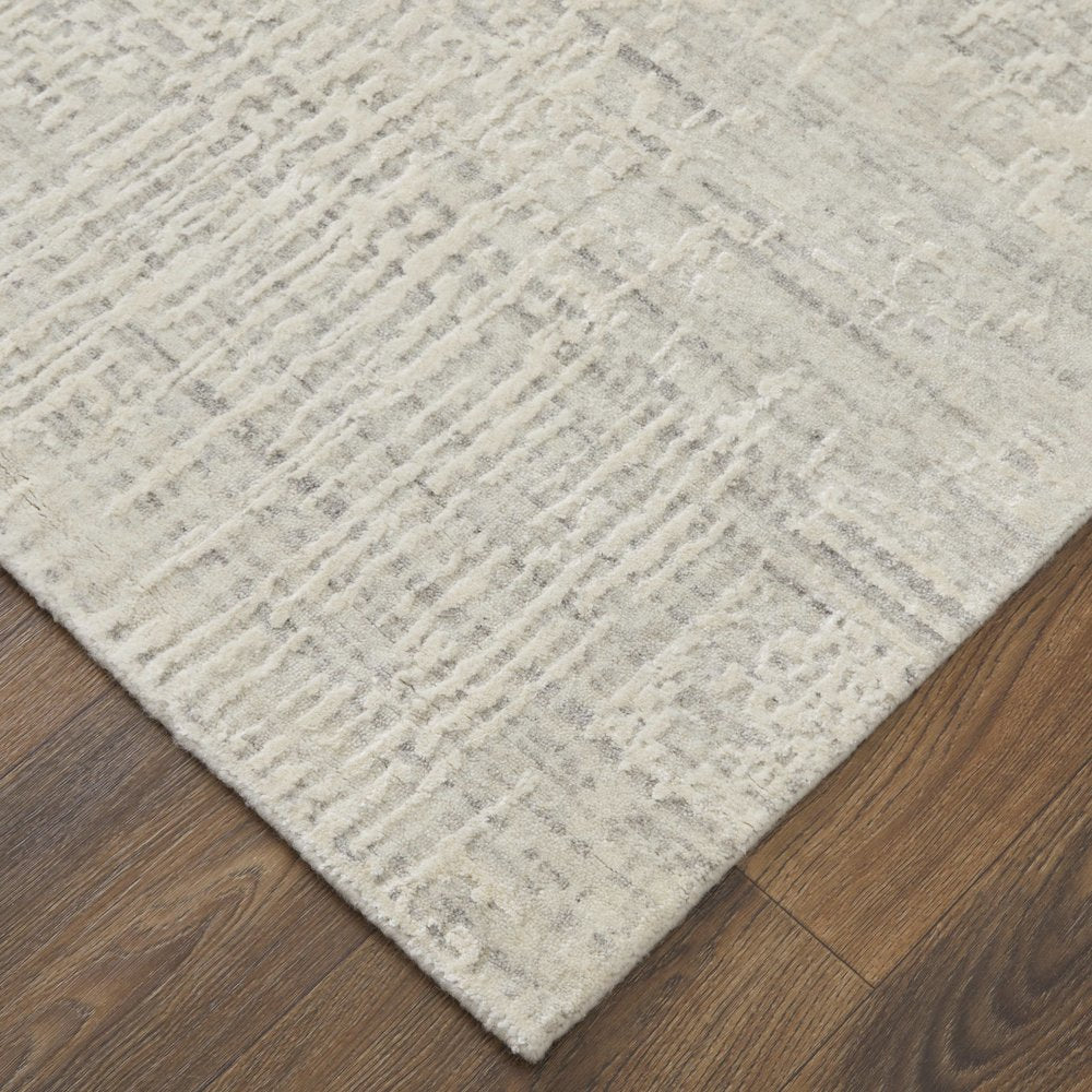 Eastfield Modern Abstract, Ivory, 5' x 8' Area Rug