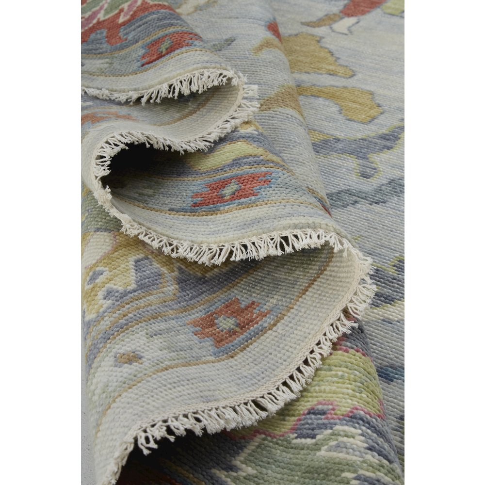 Karina Traditional Persian, Blue/Gray/Gold, 7'-9" x 9'-9" Area Rug