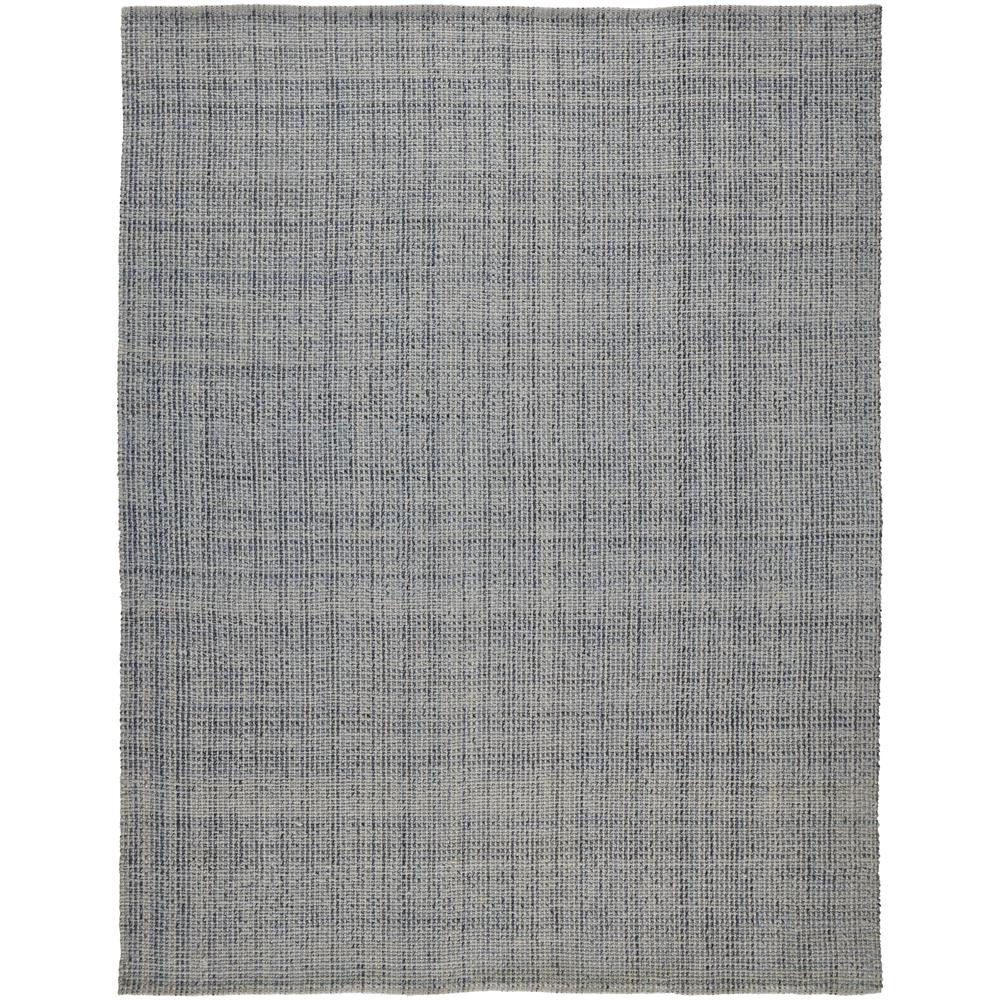 Naples Space Dyed In/Outdoor Flatweave, Dusty Blue, 10ft x 14ft Area Rug, NAP0751FBLU000H00