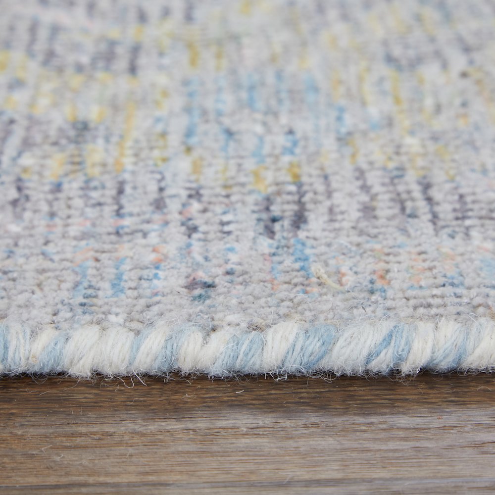 Caldwell Transitional Floral & Botanical, Blue/Yellow/Orange, 2' x 3' Accent Rug