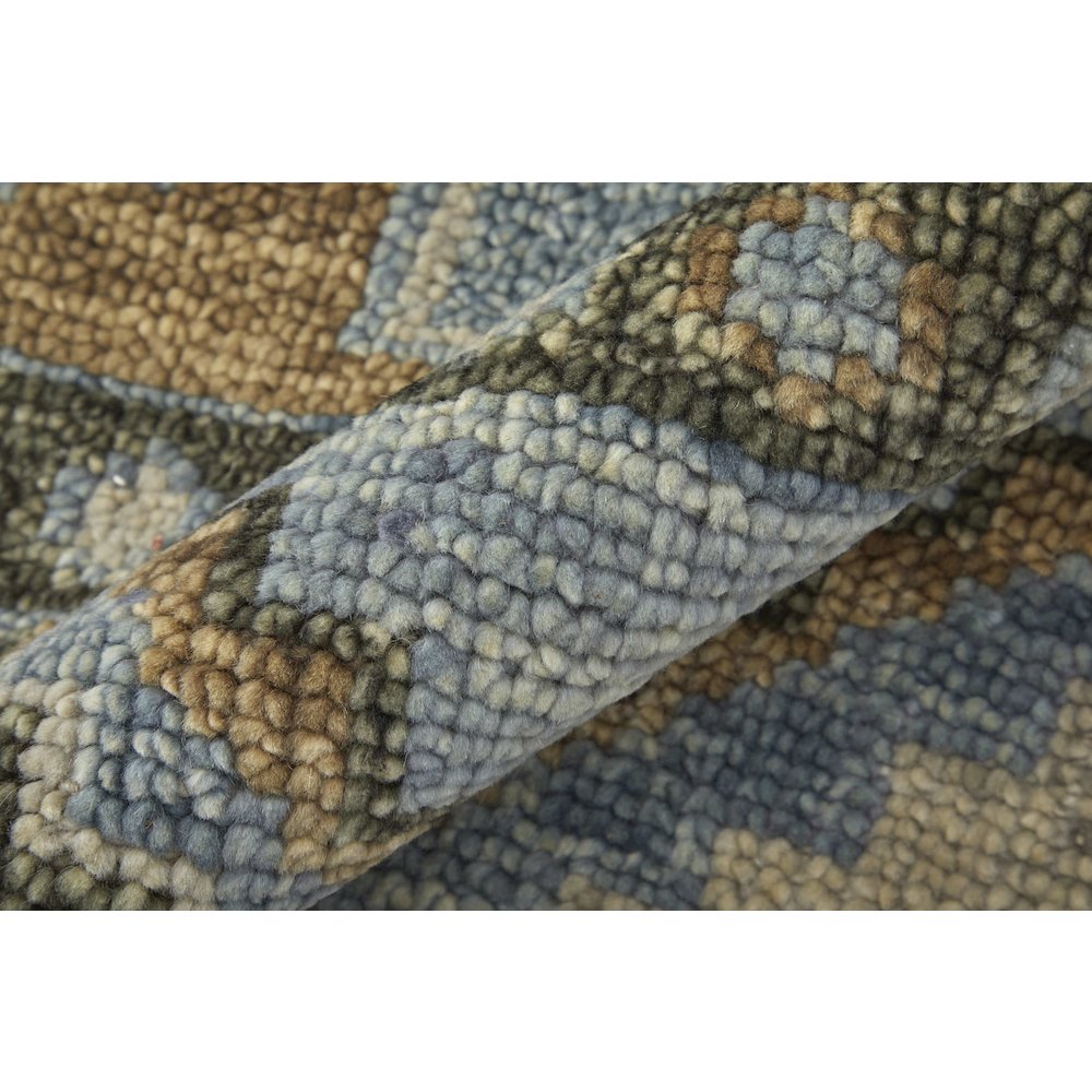 Fillmore Traditional Medallion, Blue/Green, 9' x 12' Area Rug