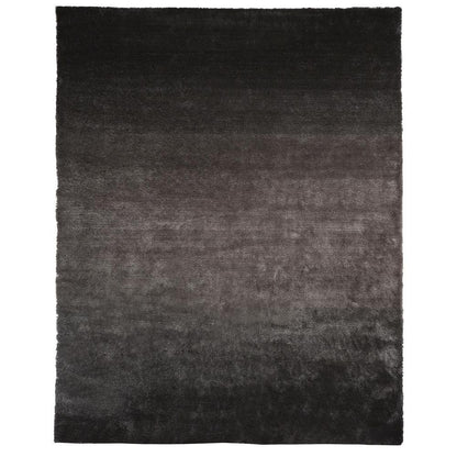 Indochine Plush Shag Accent Rug with Metallic Sheen, Gray/Silver Mink, 2ft x 3ft-4in, 4944550FGRY000A25