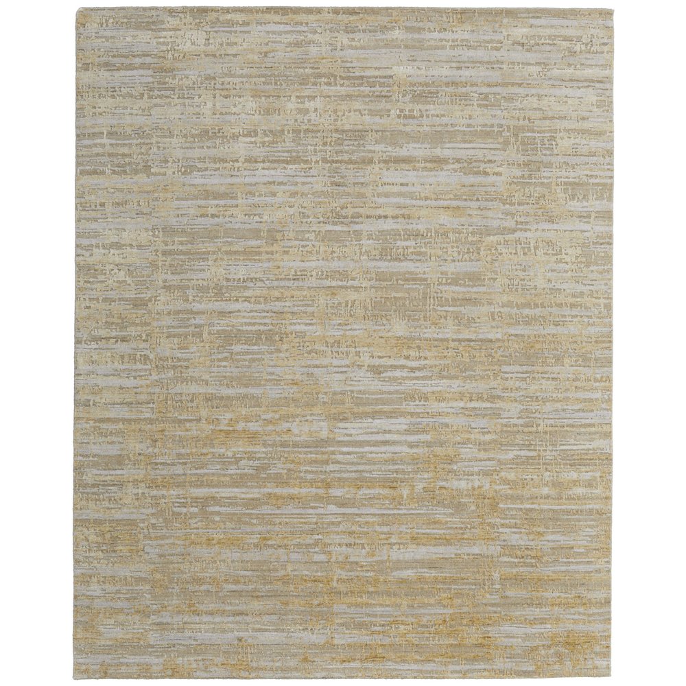 Eastfield Modern Abstract, Yellow/Ivory/Gold, 5' x 8' Area Rug