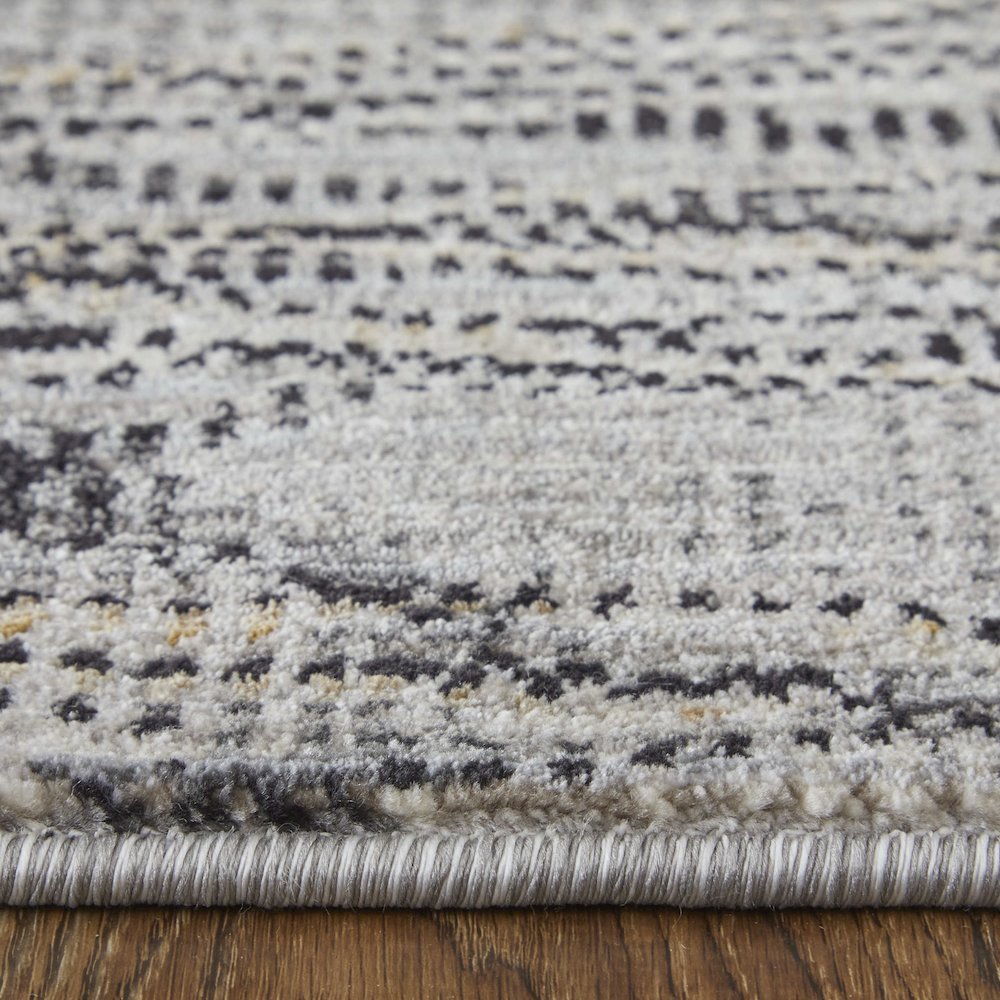 Sonora Modern Abstract, Gray/Ivory/Tan, 9'-0" x 12'-8" Area Rug