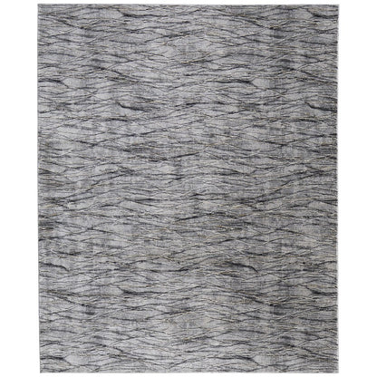 Sonora Modern Abstract, Gray/Ivory/Tan, 9'-0" x 12'-8" Area Rug