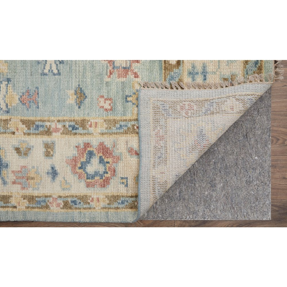 Fillmore Transitional Floral & Botanical, Blue/Ivory/Yellow, 8' x 10' Area Rug