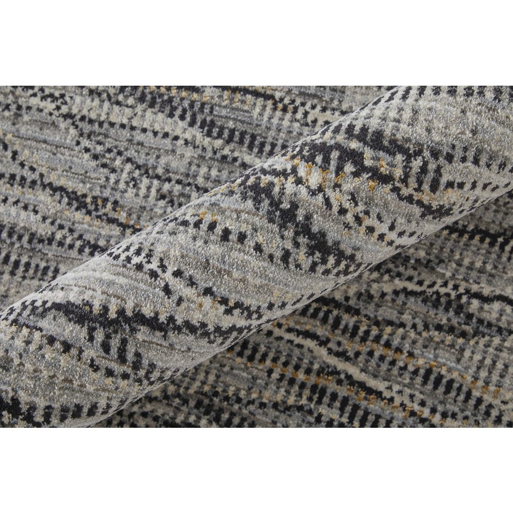 Sonora Modern Abstract, Gray/Ivory/Tan, 9'-0" x 12'-8" Area Rug