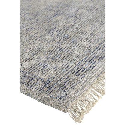 Caldwell Vintage Space Dyed Wool Area Rug, Spa Blue/Warm Gray, 7ft-6in x 9ft-6in, 8798108FBLU000F50