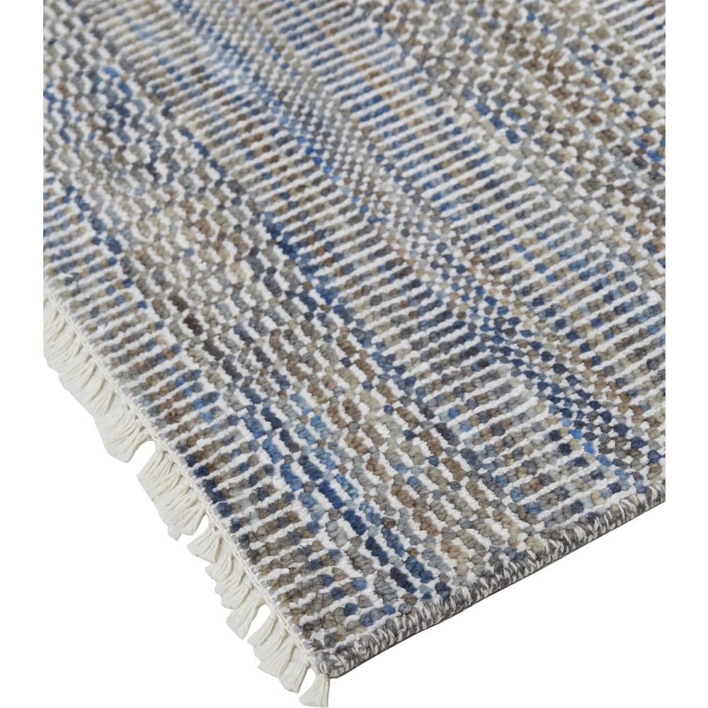 Janson Classic Striped Area Rug, Warm Gray/Bright Blue, 8ft-6in x 11ft-6in, I92I6064BLU000G50