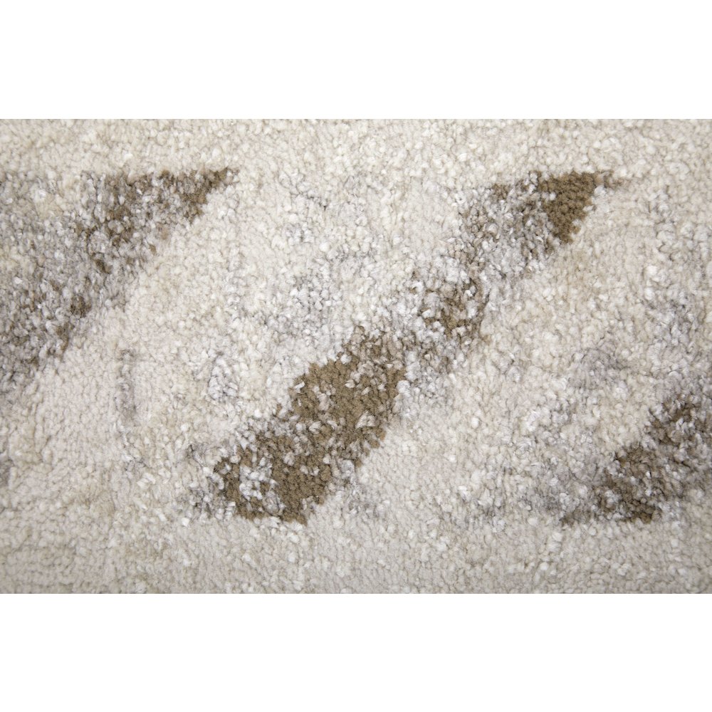 Vancouver Modern Geometric, Ivory/Tan/Brown, 8' x 10' Area Rug