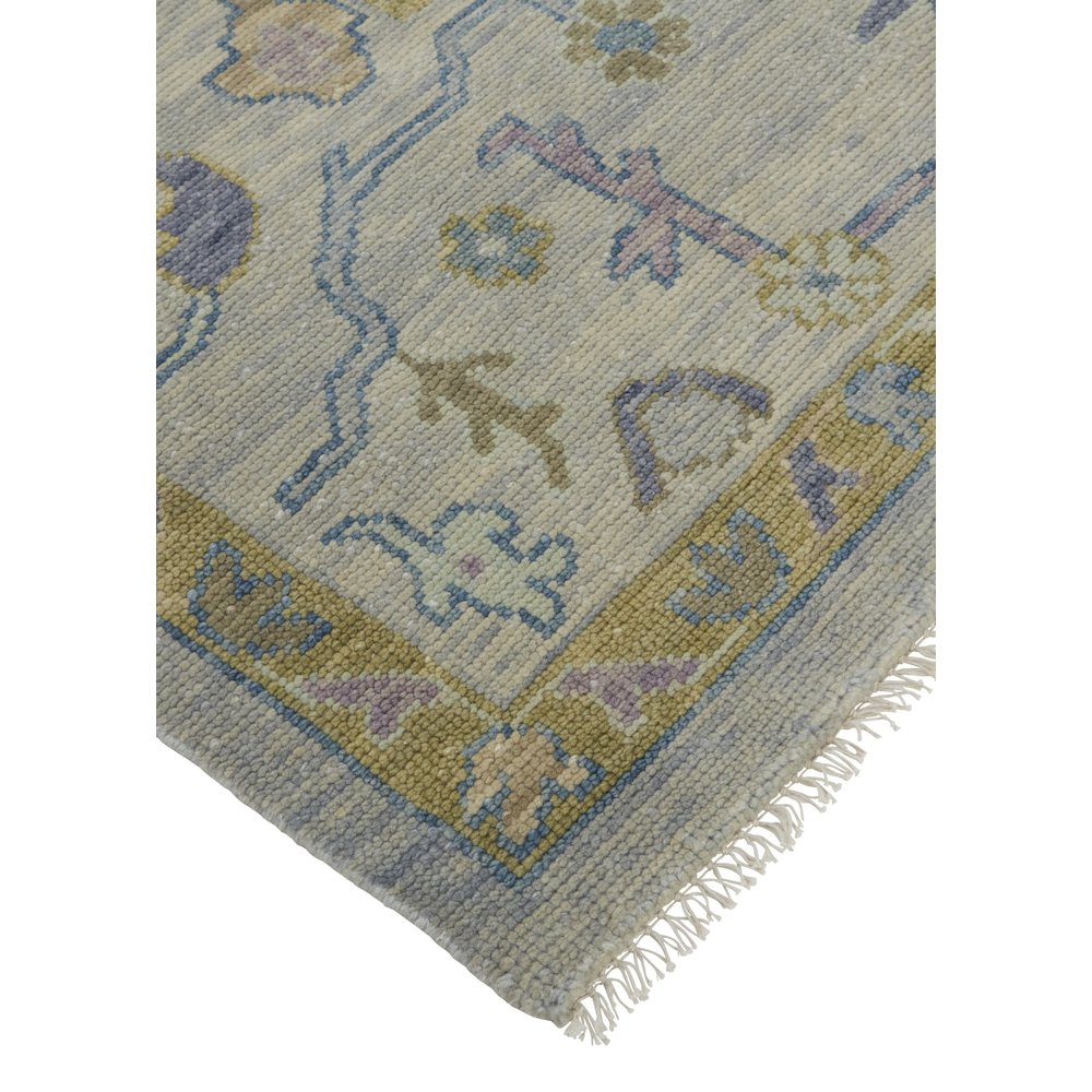 Karina Traditional Persian, Gray/Purple/Gold, 2' x 3' Accent Rug
