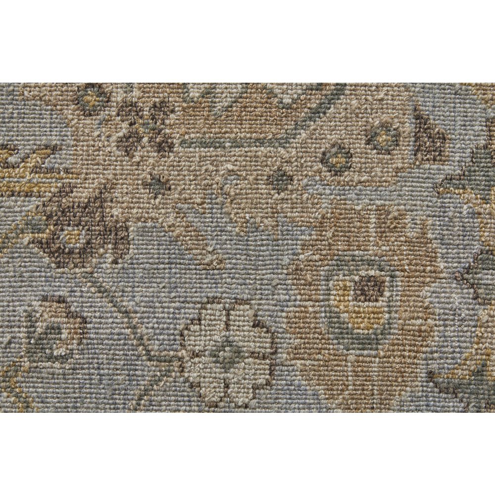 Corbitt Traditional Oriental, Blue/Gold/Gray, 7'-9" x 9'-9" Area Rug