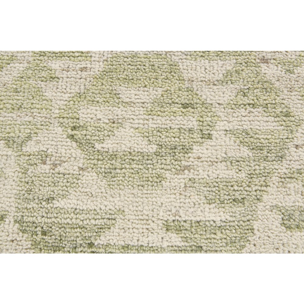 Nizhoni Transitional Southwestern, Green/Ivory, 2' x 3' Accent Rug
