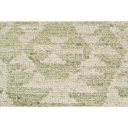 Nizhoni Transitional Southwestern, Green/Ivory, 2' x 3' Accent Rug