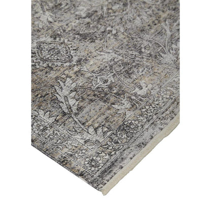Sarrant Vintage Space-Dyed Rug, Stone Gray, 5ft x 7ft - 2in Area Rug, 9193964FSTN000E83