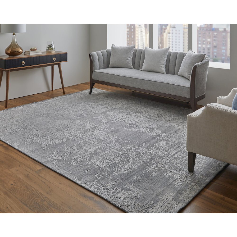 Eastfield Modern Abstract, Gray, 2' x 3' Accent Rug