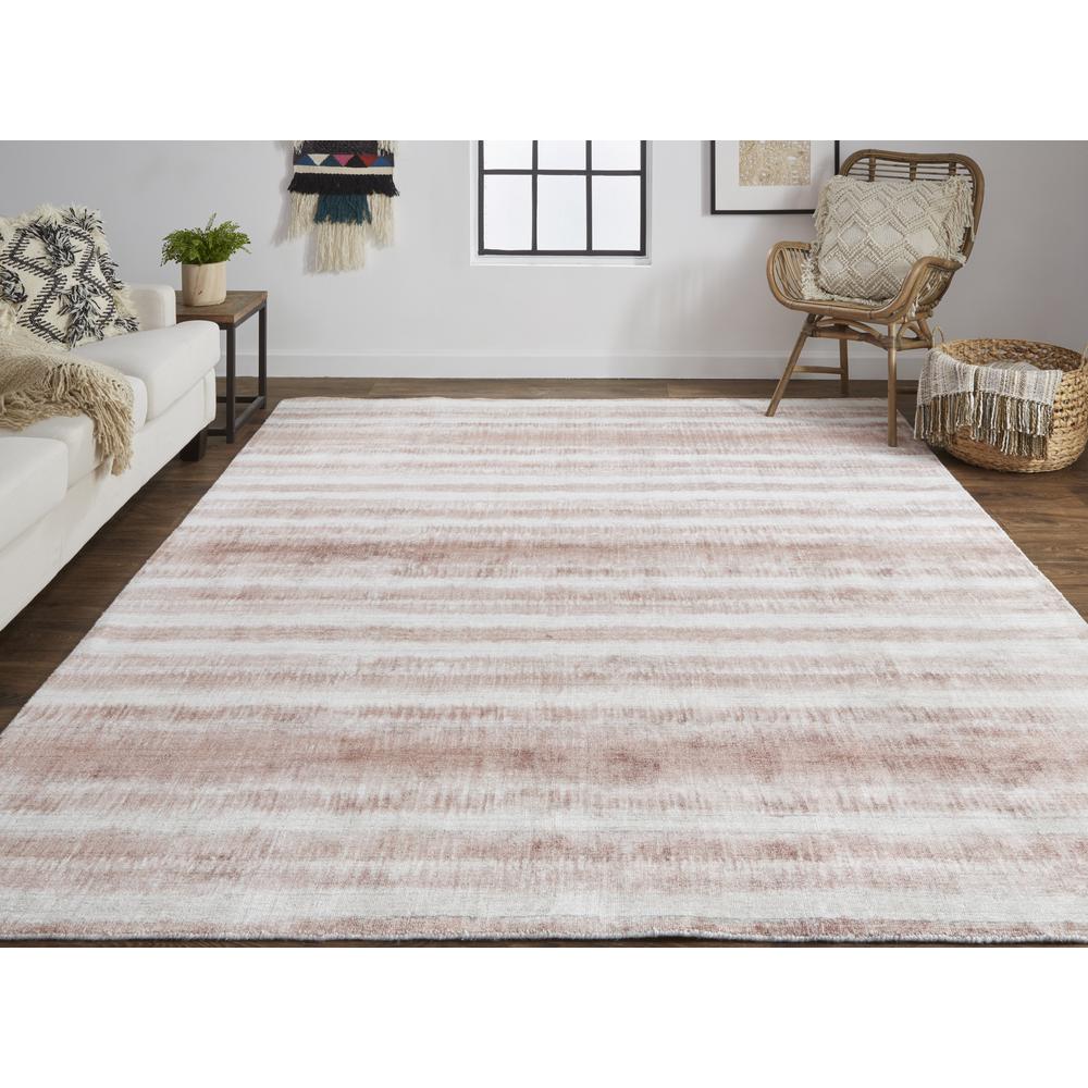 Mackay Handwoven Graident Rug, Pink Clay/Brandy, 2ft x 3ft Area Rug, MKY8824FBLH000P00
