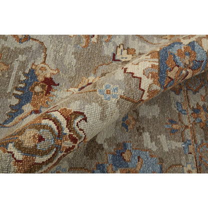 Leylan Transitional Floral & Botanical, Brown/Tan/Gray, 3'-6" x 5'-6" Accent Rug