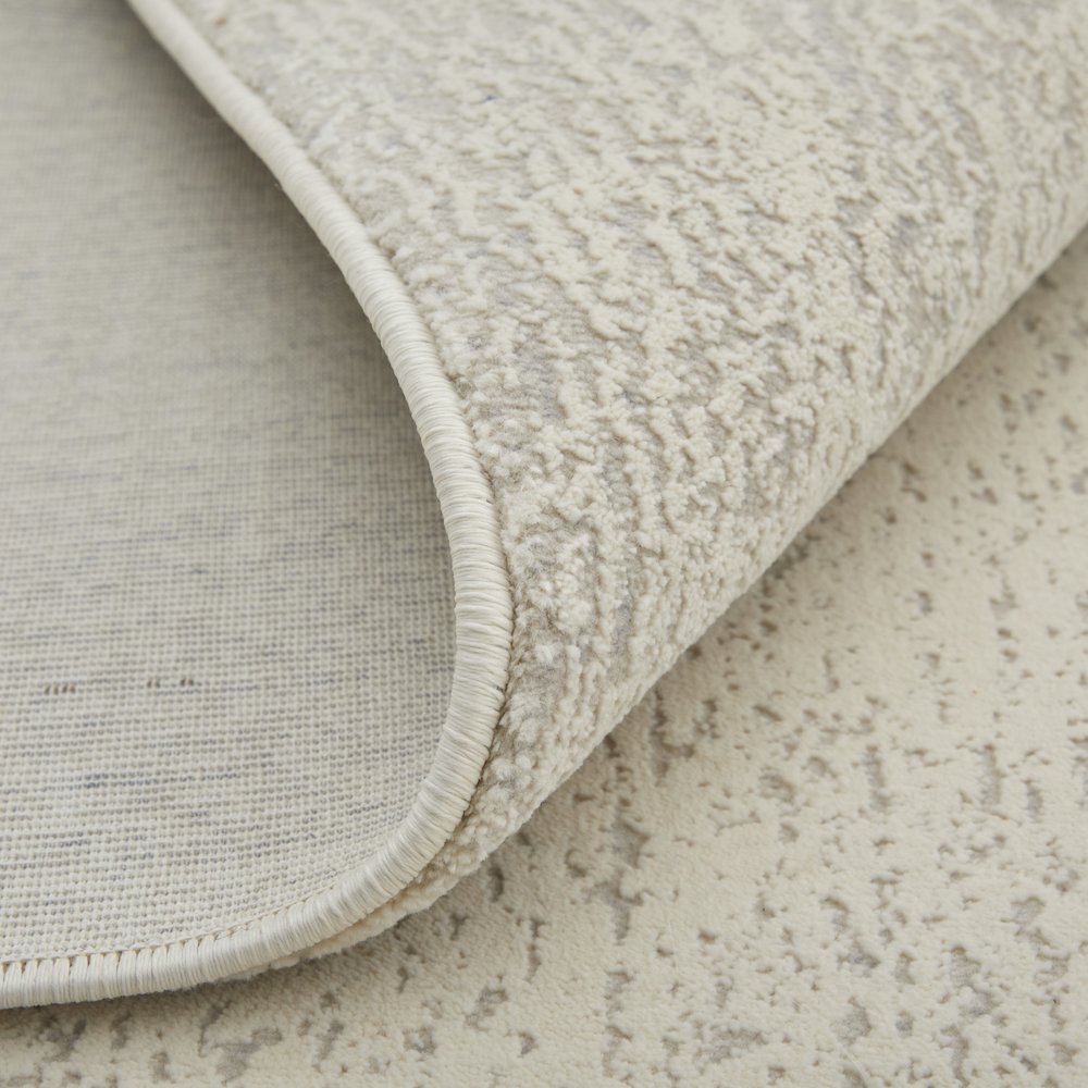Clio Modern Abstract, Ivory/Blue/Brown, 12' x 15' Area Rug