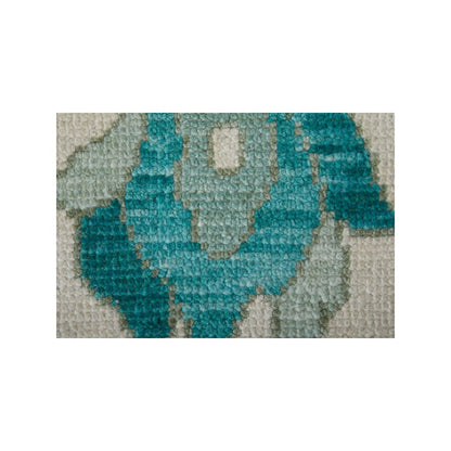 Karina Transitional Floral & Botanical, Green/Ivory, 7'-9" x 9'-9" Area Rug