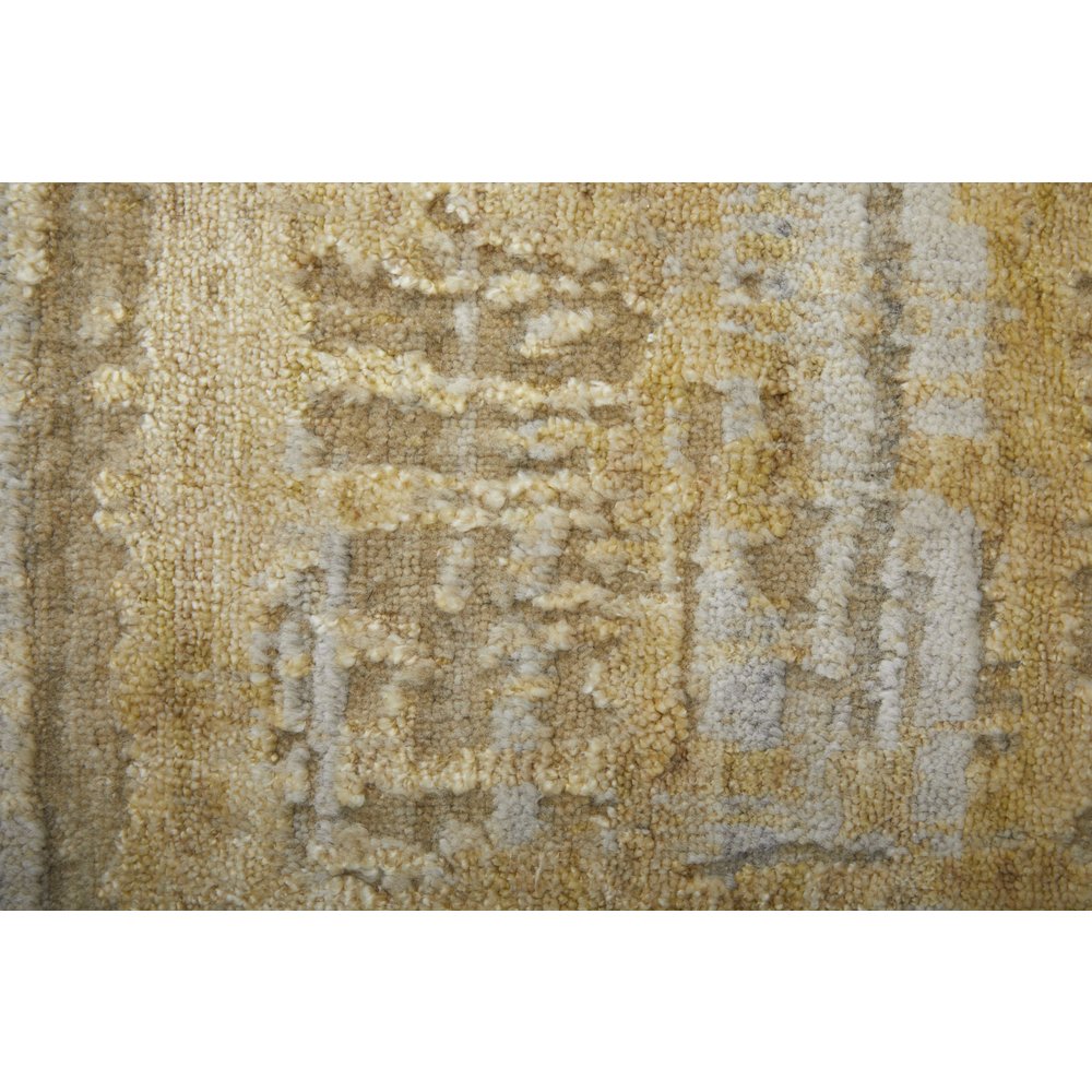 Eastfield Modern Abstract, Yellow/Ivory/Gold, 8' x 10' Area Rug