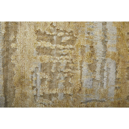 Eastfield Modern Abstract, Yellow/Ivory/Gold, 8' x 10' Area Rug