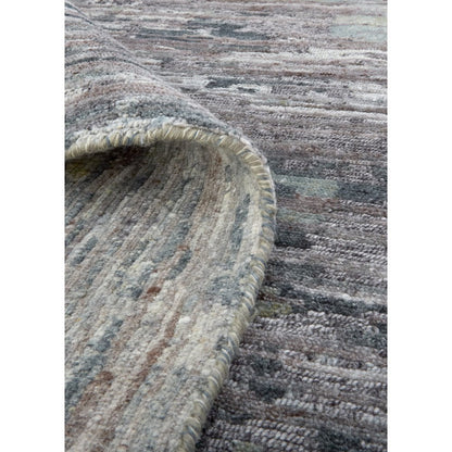 Conroe Modern Abstract, Blue/Gray, 7'-9" x 9'-9" Area Rug