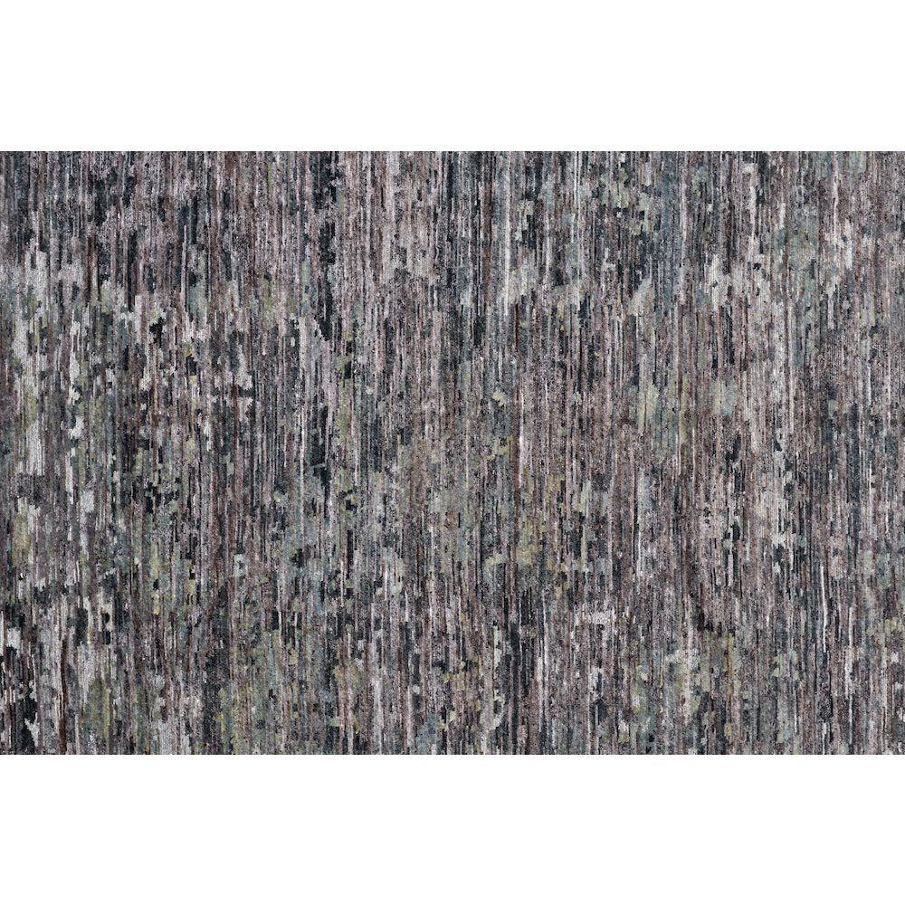 Conroe Modern Abstract, Blue/Gray, 7'-9" x 9'-9" Area Rug