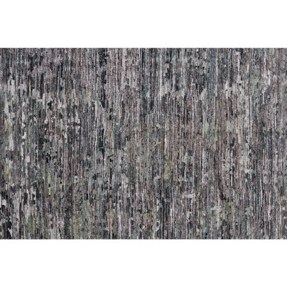 Conroe Modern Abstract, Blue/Gray, 7'-9" x 9'-9" Area Rug