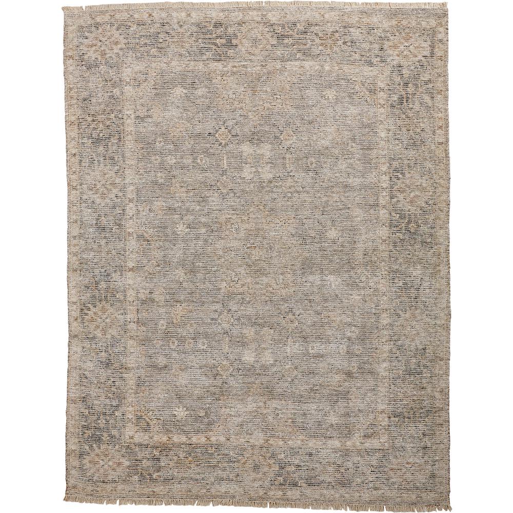 Caldwell Vintage Space Dyed Wool Rug, Latte Tan/Gray, 3ft-6in x 5ft-6in Accent Rug, 8798799FGRY000C50