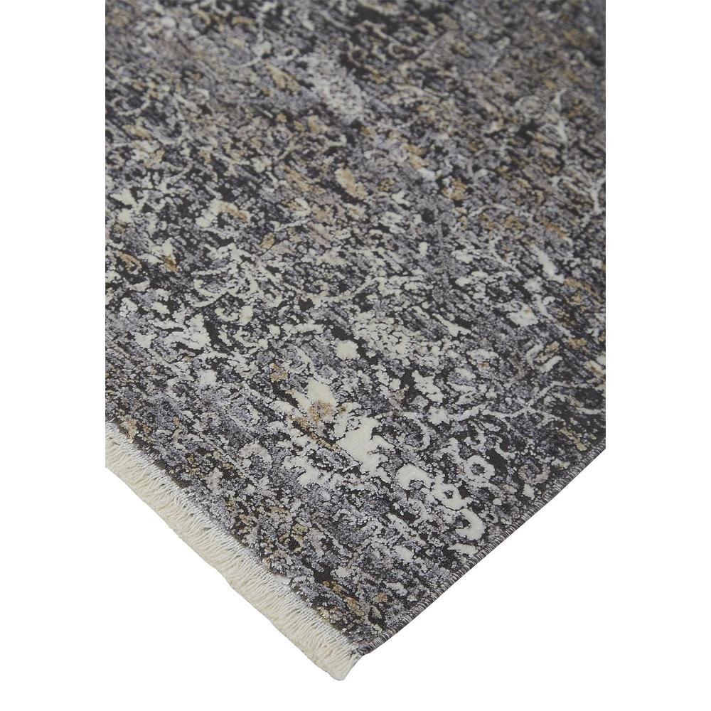 Sarrant Vintage Space-Dyed Rug, Fog Gray/Pewter, 7ft - 10in x 9ft - 10in Area Rug, 9193963FSMK000F71