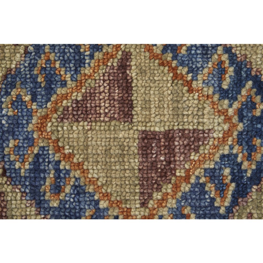 Fillmore Traditional Geometric, Red/Green/Blue, 3' x 5' Accent Rug