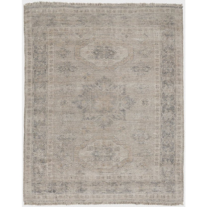 Caldwell Vintage Space Dyed Wool Rug, Latte Tan/Beige, 2ft x 3ft Accent Rug, 8798798FSND000P00