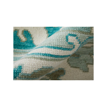 Karina Transitional Floral & Botanical, Green/Ivory, 7'-9" x 9'-9" Area Rug