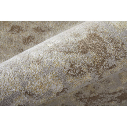 Waldor Modern Watercolor, Brown/Tan/Ivory, 10' x 13'-2" Area Rug